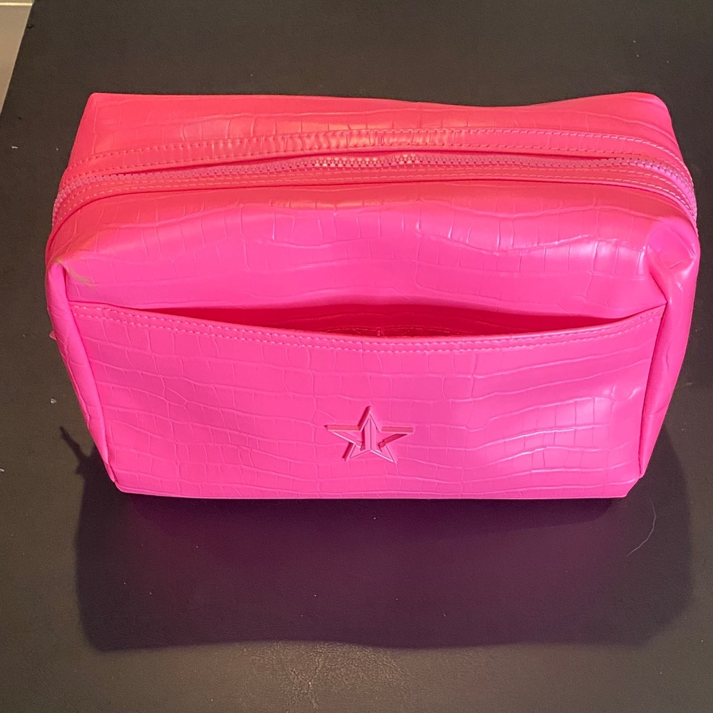 Jeffrey Star Pink Diva Cosmetic Bag